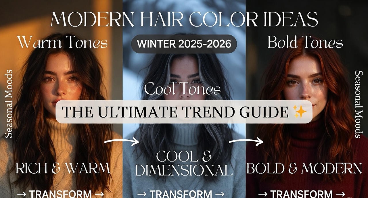 Modern Hair Color Ideas Winter 2025-2026: The Ultimate Trend Guide