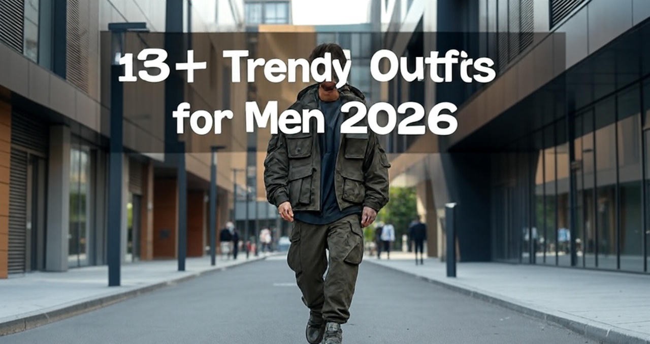 13+ Trendy Outfits for Men 2026: The Most Stylish Looks to Try This Year