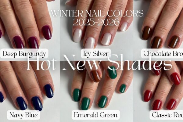 20 Top Short Nails Color and Design Ideas for Winter 2025-2026