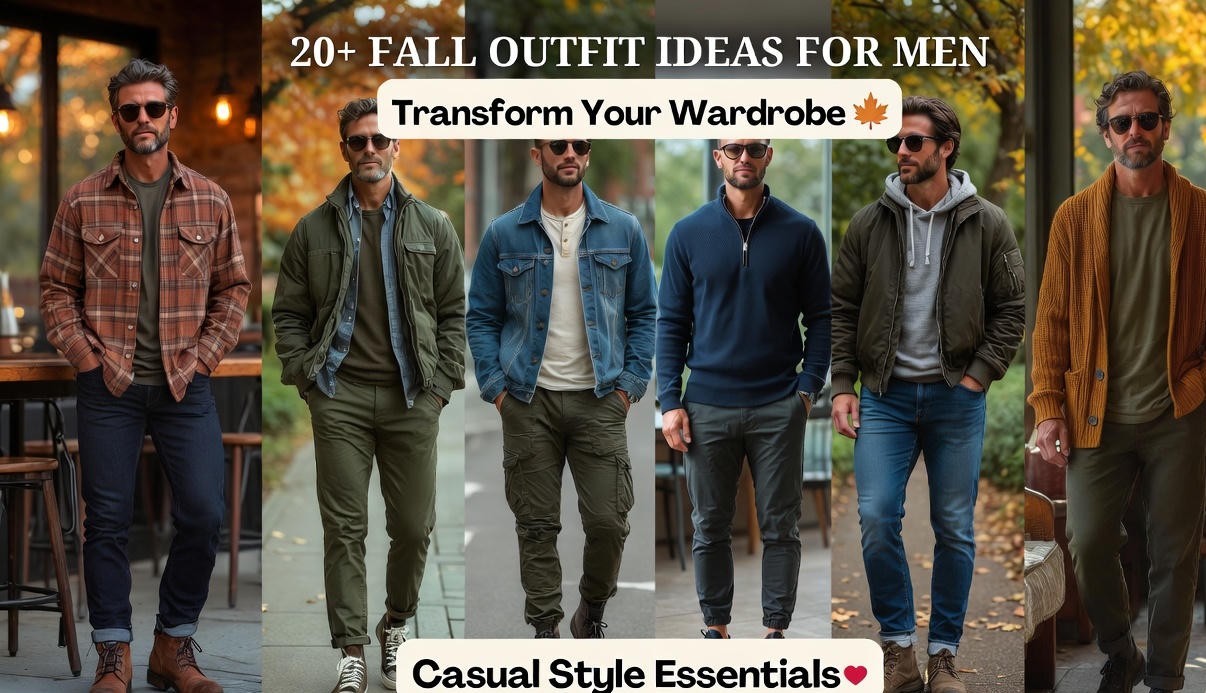 Top 20+ Fall Casual Outfit Ideas for Men to Transform Your Wardrobe