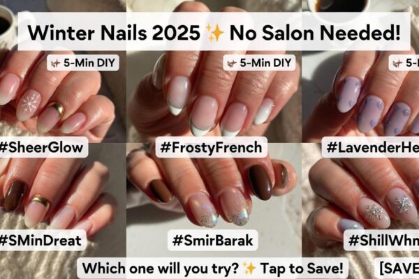 Winter Nails Easy Design and Color 2025 Trends