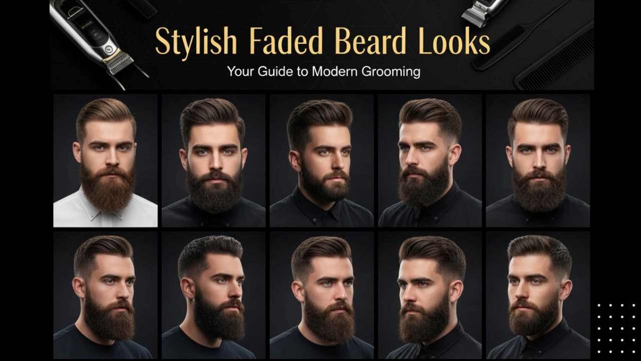 15+ Stylish Faded Beard Looks to Upgrade Your Grooming Game