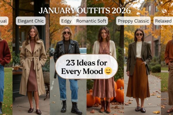 What to Wear This January: 23 Outfits Ideas 2026 for Every Style Mood