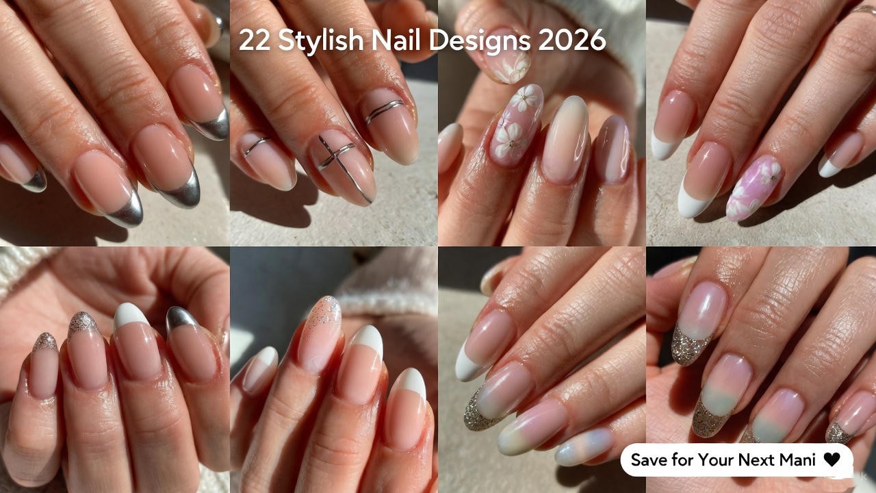 New 22 Stylish Nail Designs 2026 Season