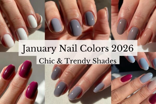 Trendy 23 Chic January Nail Colors 2026 You'll Love