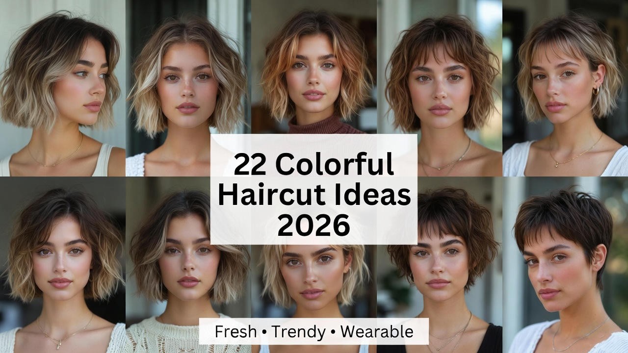 22 Fresh Colorful Haircut Ideas 2026 for Every Vibe: Total Inspo