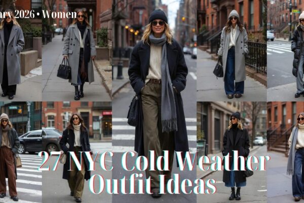 New Look: 27 NYC Cold Weather Outfit Ideas for Women January 2026