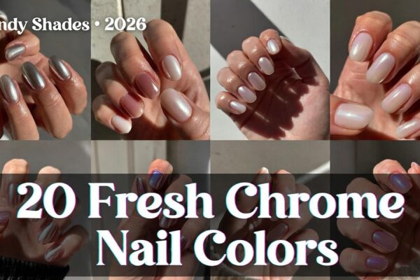 20 Fresh Chrome Nail Color Ideas 2026: Trendy Shades