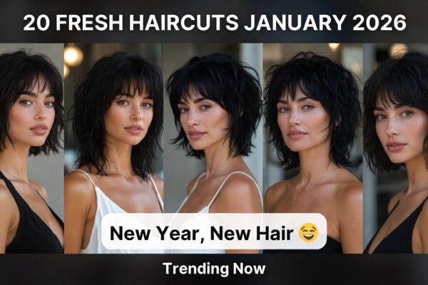 TRENDY 20 Fresh Haircuts to Try in January 2026: Inspo for Women