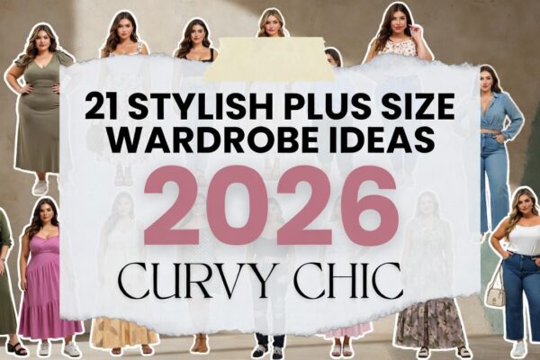 21 Stylish Plus Size Wardrobe Ideas 2026: Curvy Chic