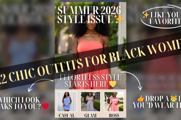22 Chic Summer Outfits for Black Women 2026: Effortless Style