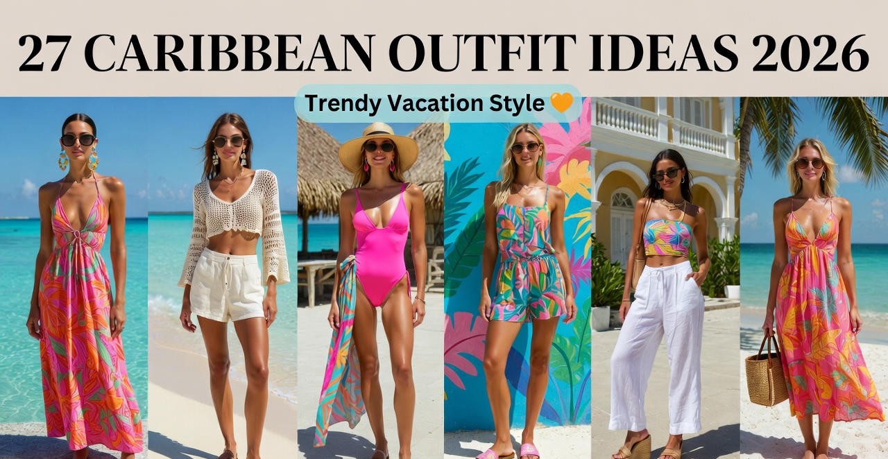 27 Caribbean Vacation Outfit Ideas 2026: Trendy Style Inspo