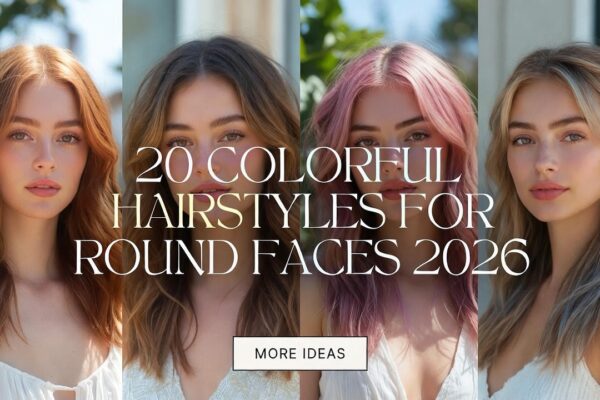 20 Top Colorful Hairstyles for Round Faces 2026: Chic and Sleek