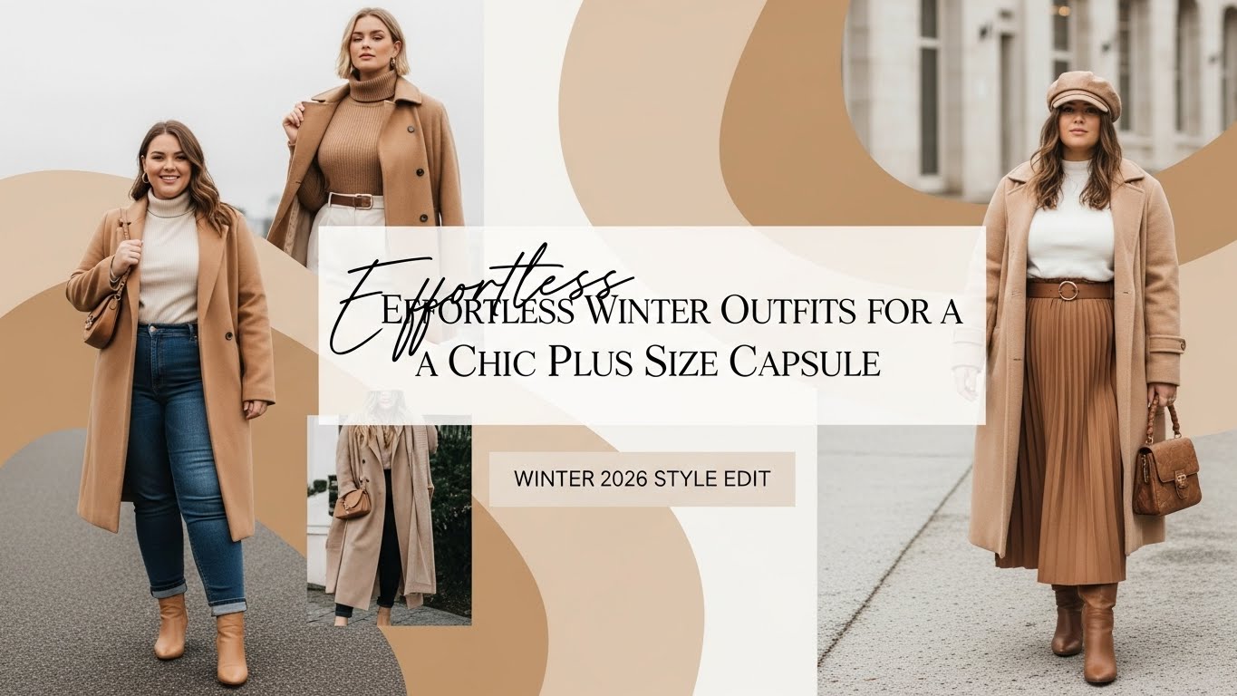 21 Effortless and Elevated Plus Size Capsule Wardrobe Winter 2026