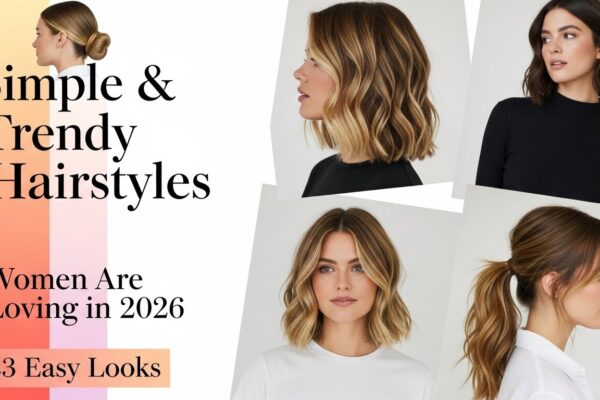 23 Simple and Trendy Hairstyles for Women 2026
