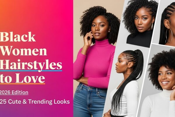 25 Black Women Hairstyle Inspiration 2026: Cute Looks to Try This Year