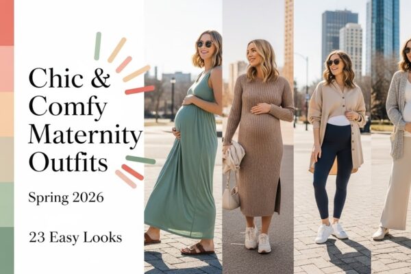 23 Chic and Comfy Spring Outfits for Pregnant Women 2026