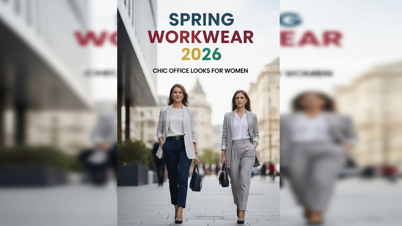 27 Chic Spring Workwear Ideas 2026 for a Polished Office Wardrobe Women