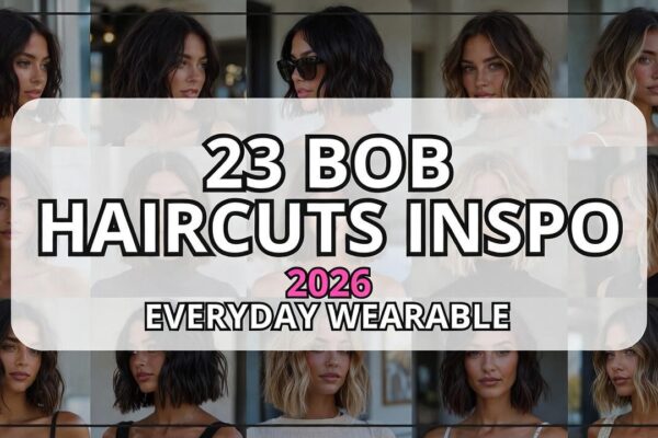 23 Bob Haircuts Inspo 2026 for Women: Wearable Styles