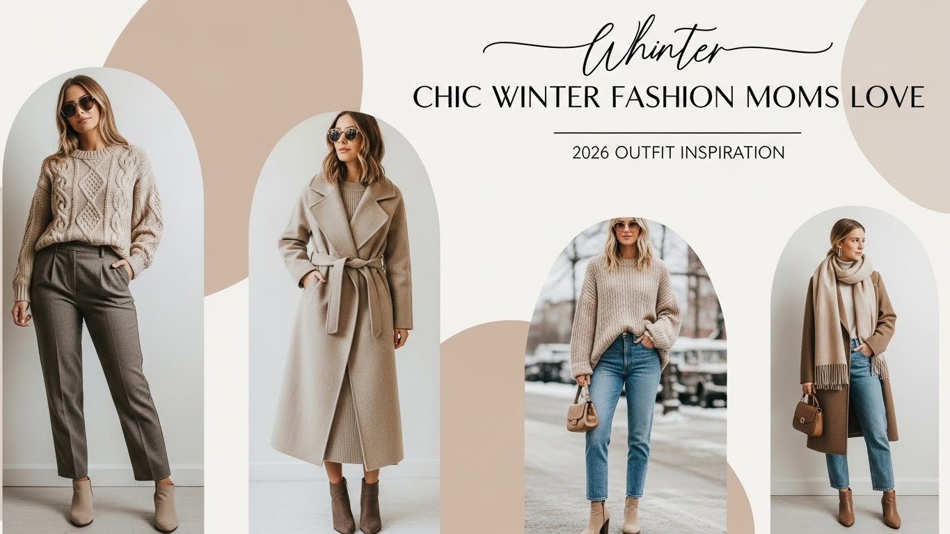Winter Fashion for Moms: 25 Stylish Outfit Ideas for 2026 You'll Want to Wear Everywhere