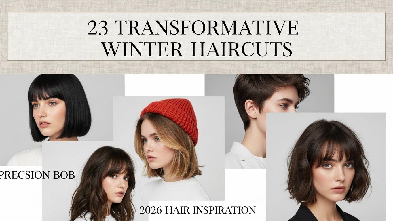 Winter 2026 Haircut Ideas: 23 Transformative Looks