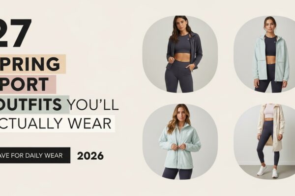 27 Trending Spring Sport Outfits 2026 for Women You'll Actually Wear