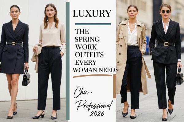 23 Monday-Ready Spring Outfits 2026 – Chic Office, Casual & Workwear Looks Women