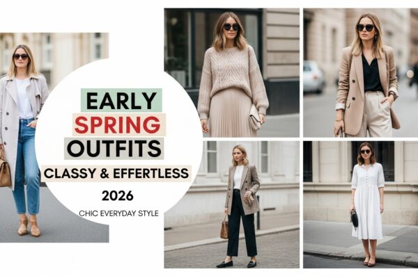 23 Classy Early Spring Outfit Ideas 2026 for Effortless European Style