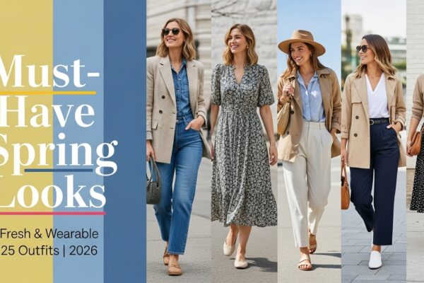 Must-Have Looks for Spring 2026 – 25 Fresh & Wearable Outfits