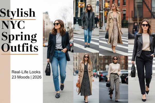 Stylish NYC Spring Outfits 2026: 23 Real-Life Looks for Every Mood