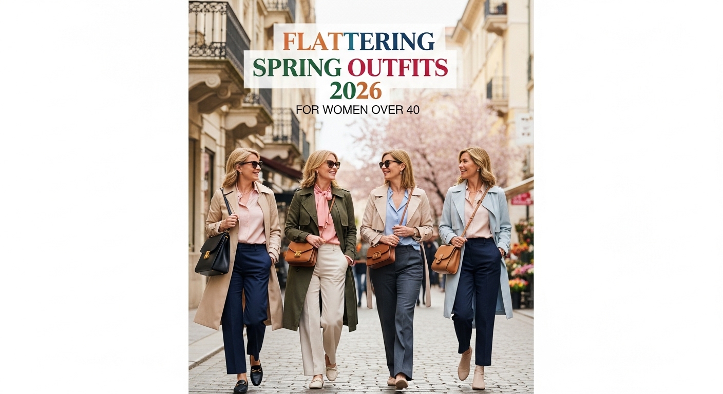 Spring 2026 Fashion for Women Over 40 – 21+ Flattering Outfit Ideas