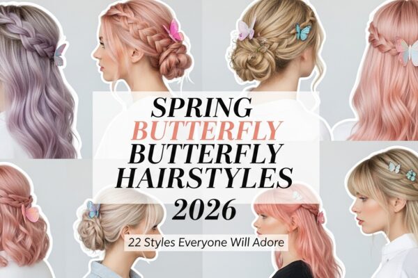 Spring Butterfly Hairstyles 2026 – 22 Styles Everyone Will Adore