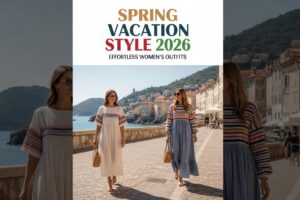 Spring Vacation Women Style 2026: 25 Effortless Outfits You Can Wear Anywhere