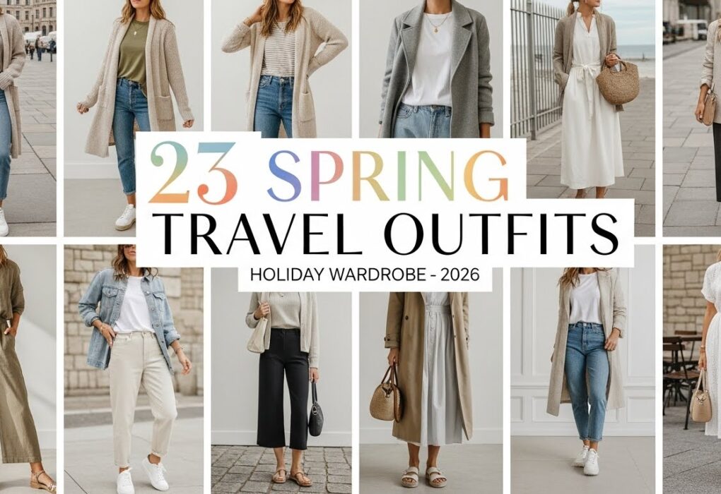 23 Travel-Ready Spring Outfits 2026 for Your Holiday Wardrobe