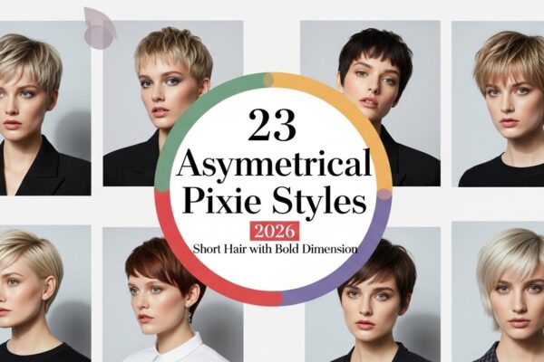Asymmetrical Pixie Haircuts 2026: 23 Short Styles with Bold Dimension