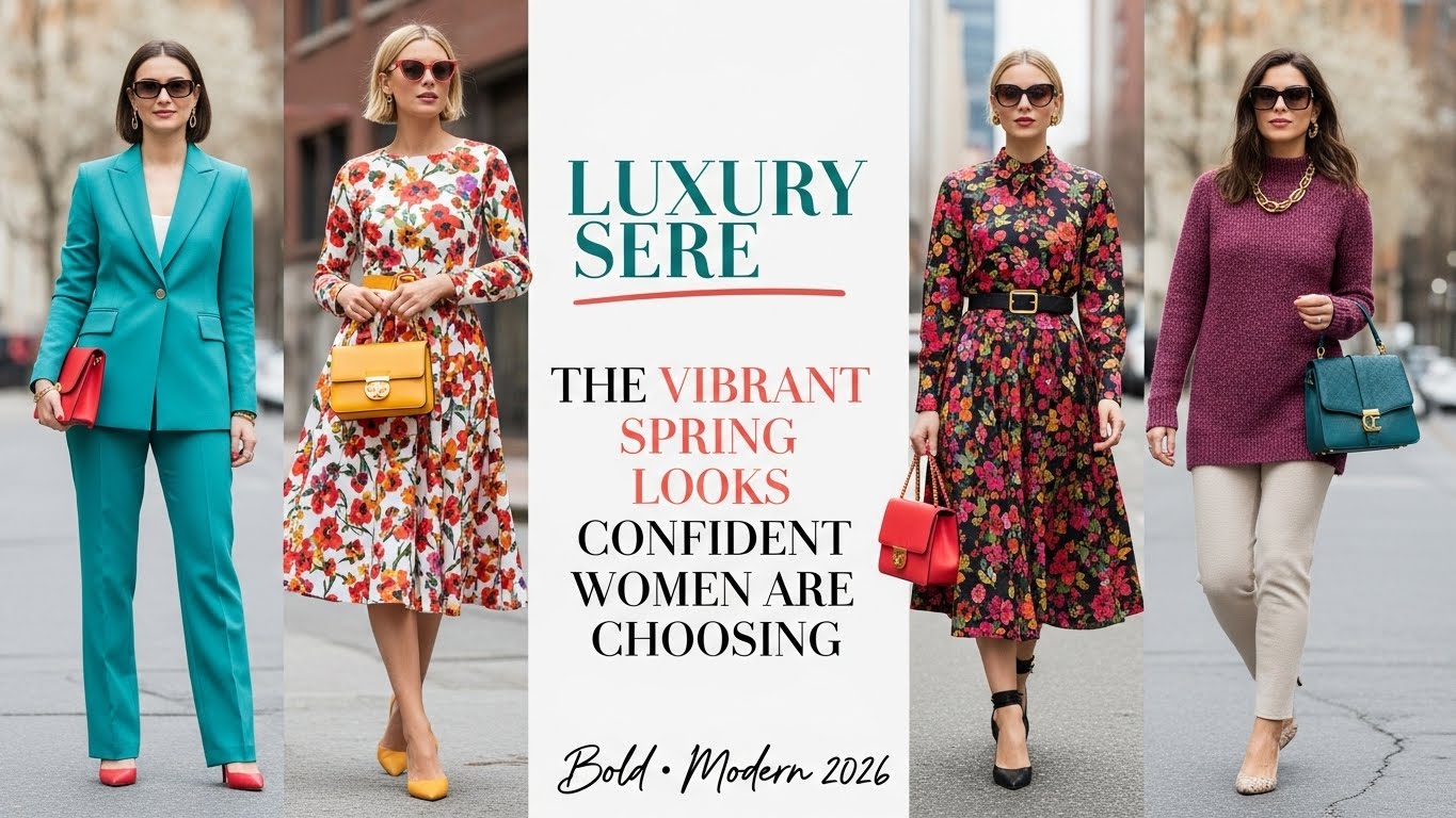 20+ Spring Vibrant Style Ideas 2026 for Confident Women Over 30
