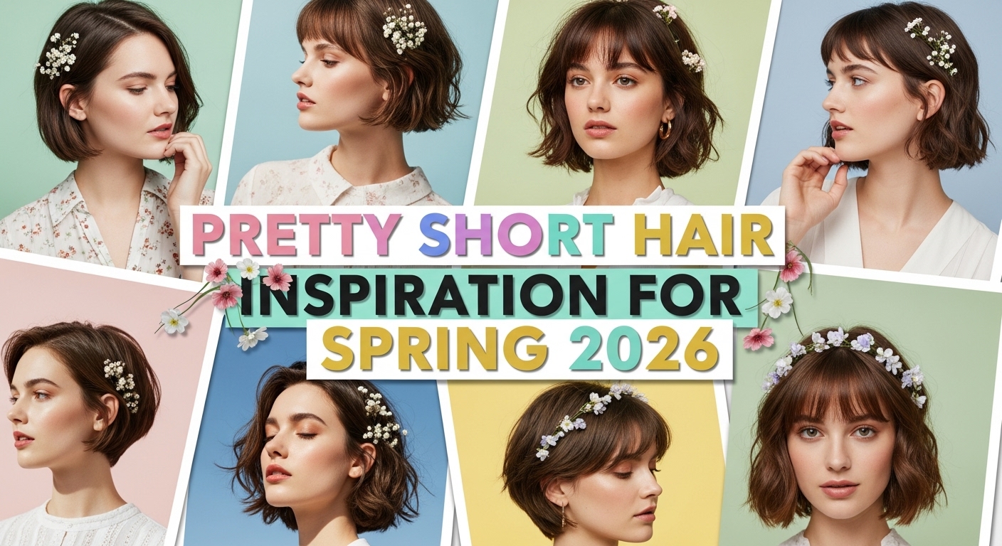 Short Spring Haircuts 2026: 23 Fresh & Modern Pinterest-Worthy Styles