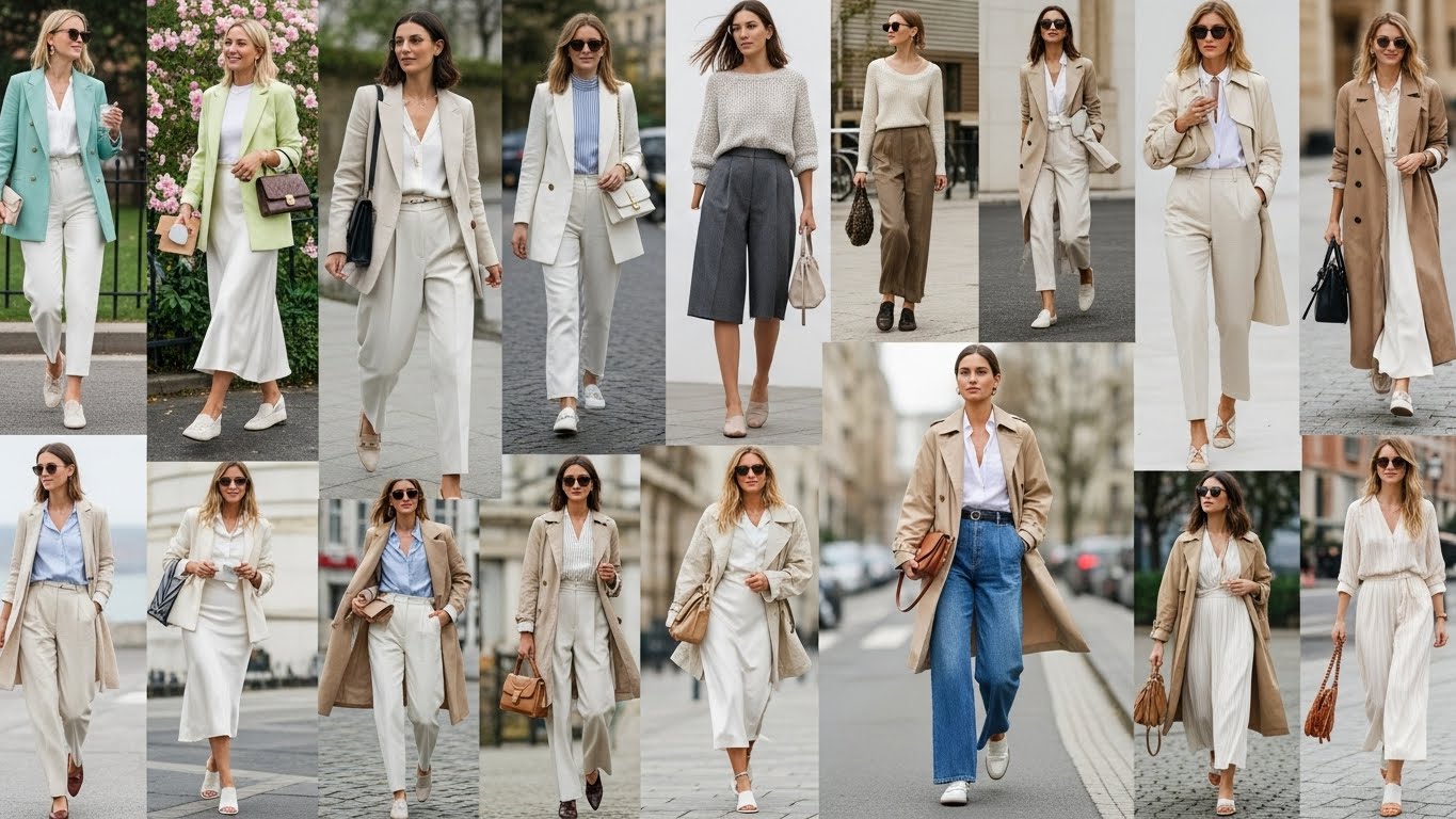 Spring 2026 Effortless Chic Outfits for Women: 25 Looks