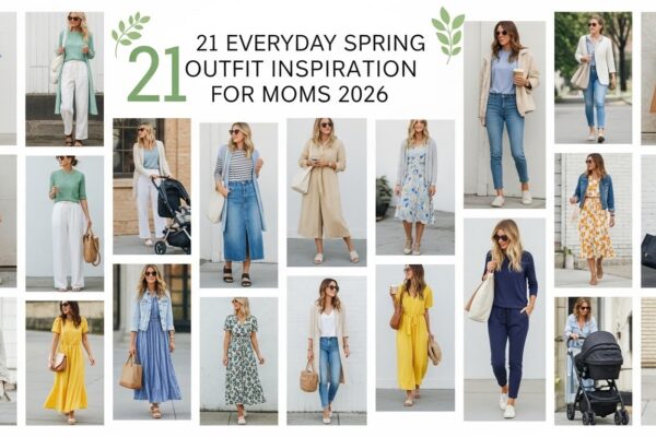 21 Everyday Spring Outfit Inspiration for Moms 2026: Ideas