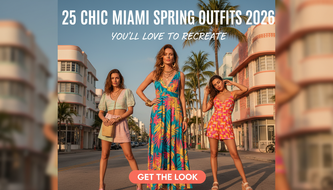 25 Chic Miami Spring Outfits 2026 You'll Love to Recreate