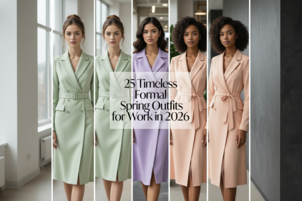 Women's Office Style 2026: 25 Formal Spring Outfit Ideas