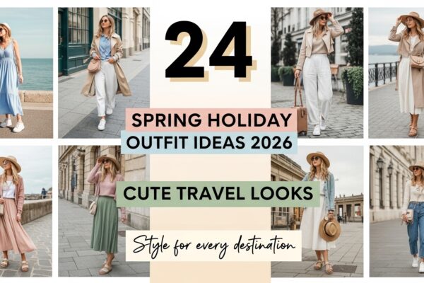 Spring Holiday Outfit Ideas 2026 – 24 Cute Travel Looks