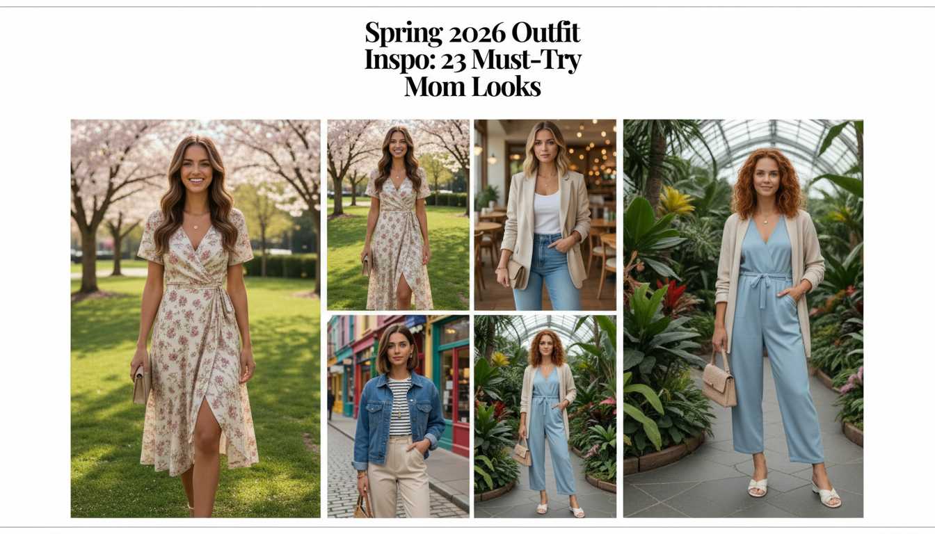 Spring 2026 Mom Style: 23 Must-Have Outfit Ideas
