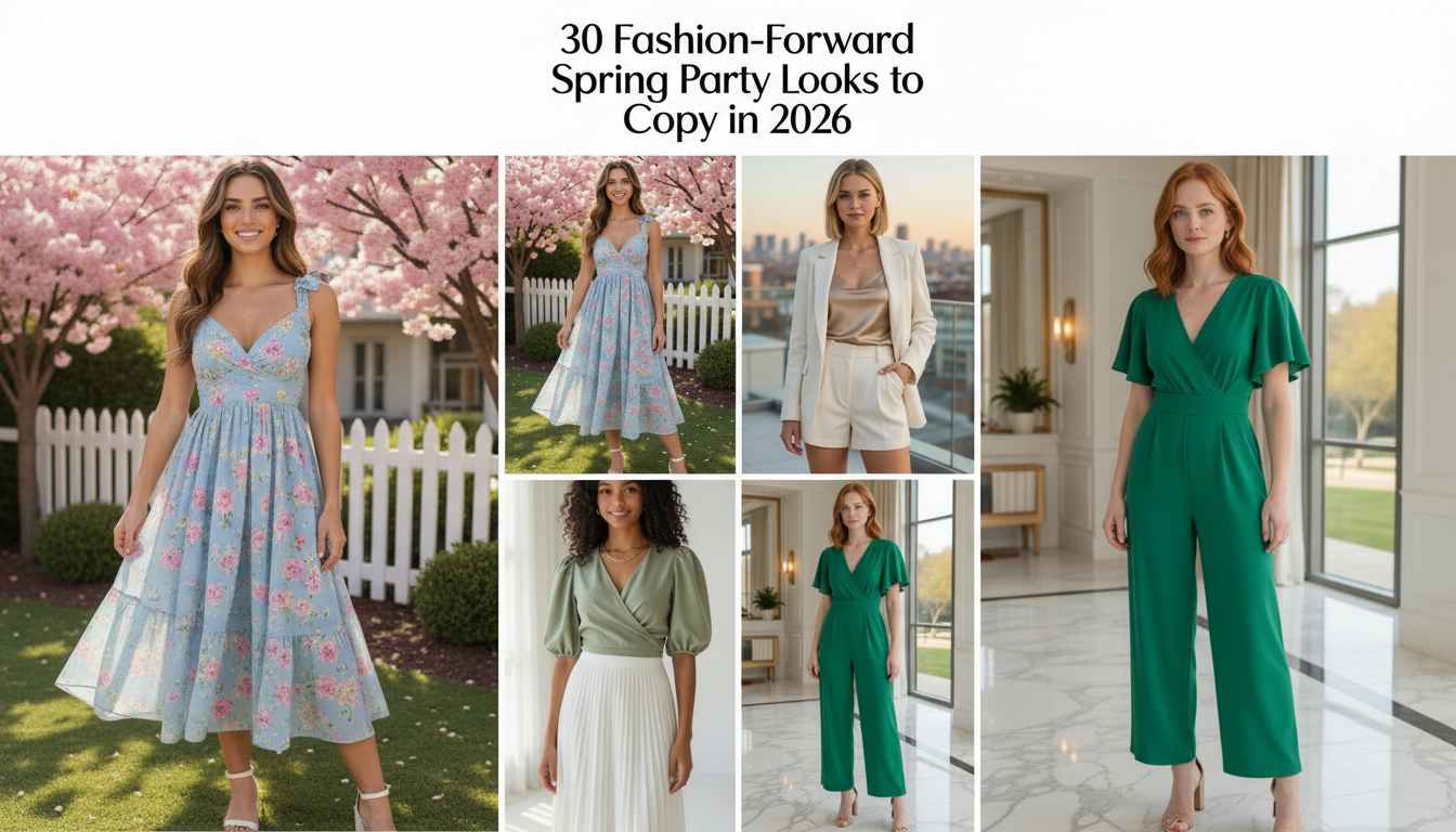 30 Cute and Stylish Spring Party Outfits That Steal the Spotlight 2026