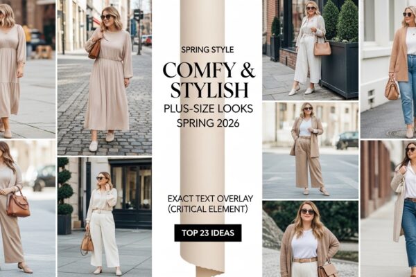 23 Fresh Comfy Plus-Size Spring Outfits 2026 You'll Love