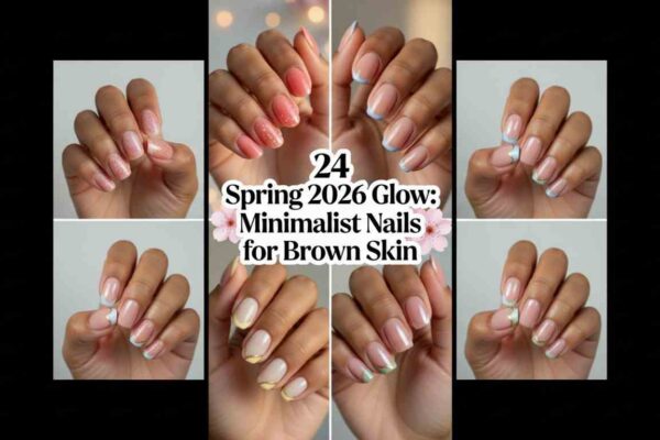 24 Trendy Minimal Nail Ideas for Brown Skin – Spring 2026