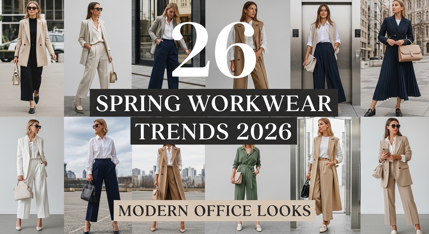 Spring Workwear Trends 2026 – 26 Modern Office Looks