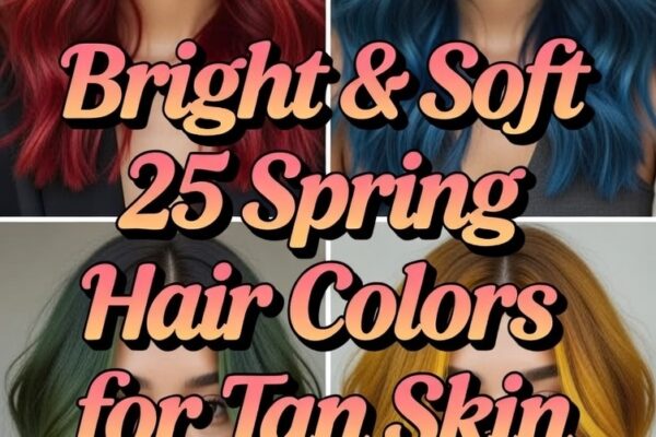 25 Bright & Soft Spring Hair Colors for Tan Skin 2026