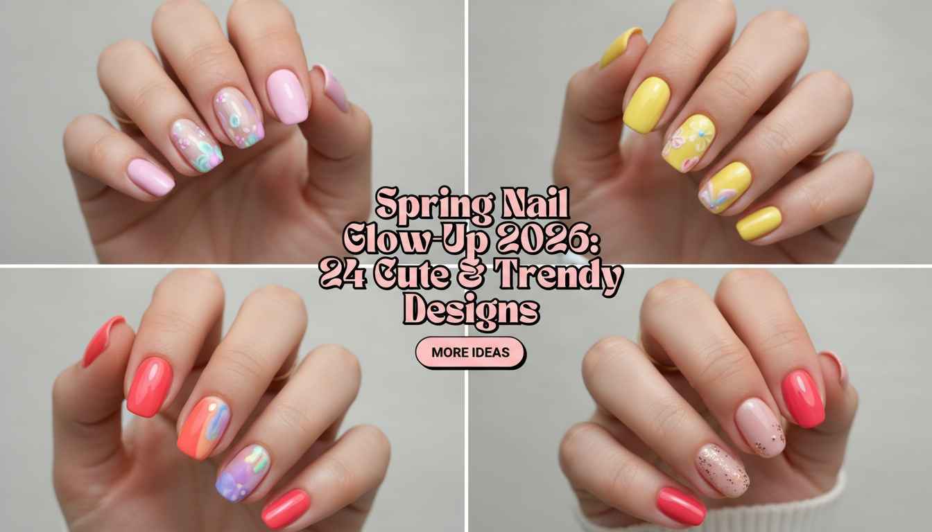 Spring 2026 Nail Inspo: 24 Cute & Colorful Ideas