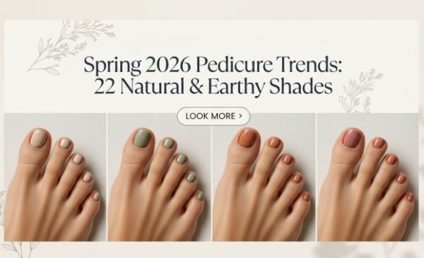 Spring 2026 Pedicure Trends: 22 Natural & Earthy Shades